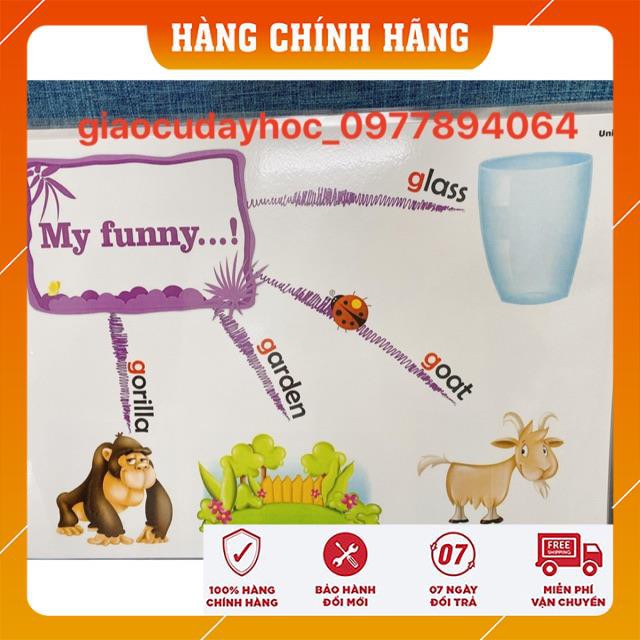 Mindmap MY PHONICS 1 Size A3 ép plastics Shopee Việt Nam