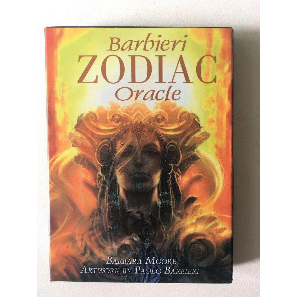 Bộ Bài Barbieri Zodiac Oracle Cards Deck Tarot Shopee Việt Nam