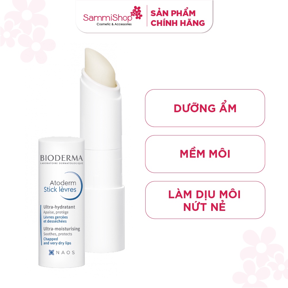 Bioderma Son dưỡng Atoderm Stick Levres 4g Shopee Việt Nam