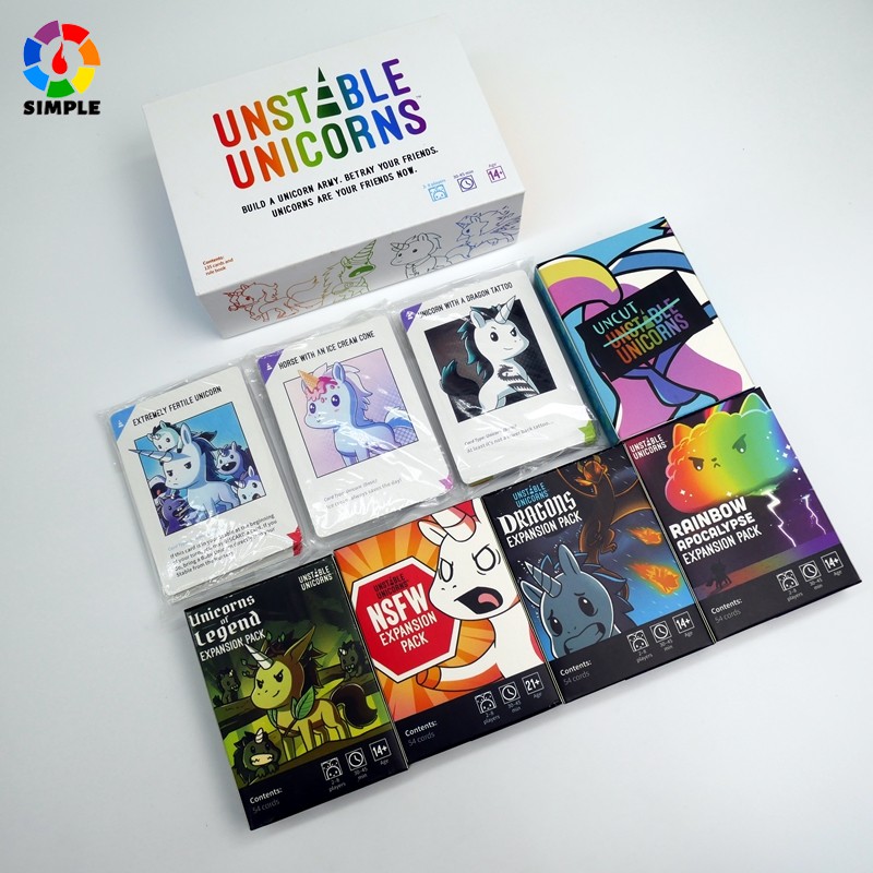 B Unstable Unicorns Board Game K L N B T Nh Vui Nh N C O