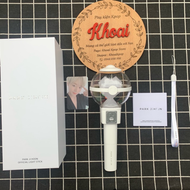 LIGHTSTICK PARK JIHOON hàng official gậy cổ vũ Shopee Việt Nam