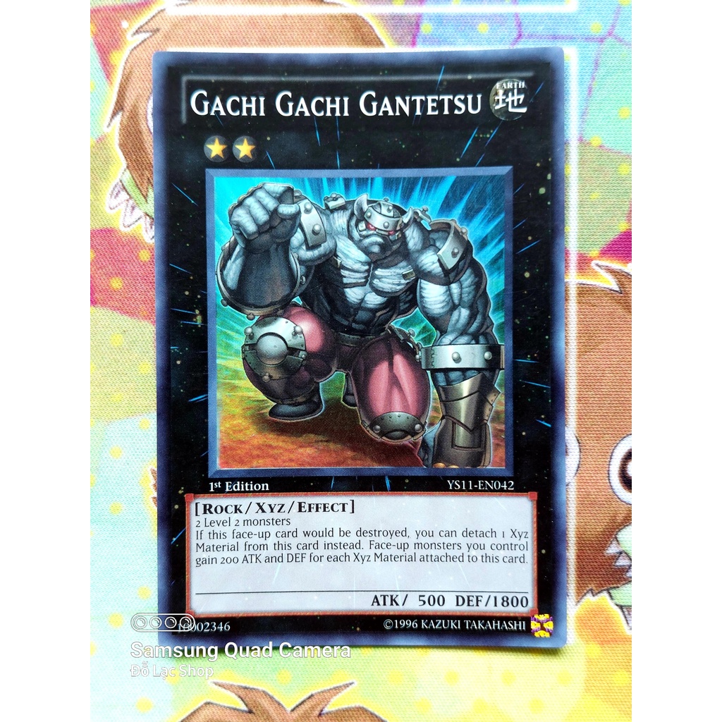 Đỗ Lạc Shop Thẻ Bài Mint90 Yugioh Monster Gachi Gachi Gantetsu