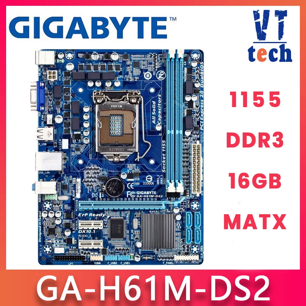 C M Gigabyte H M Ds S Pcie Ddr H Bo M Ch Ch Intel