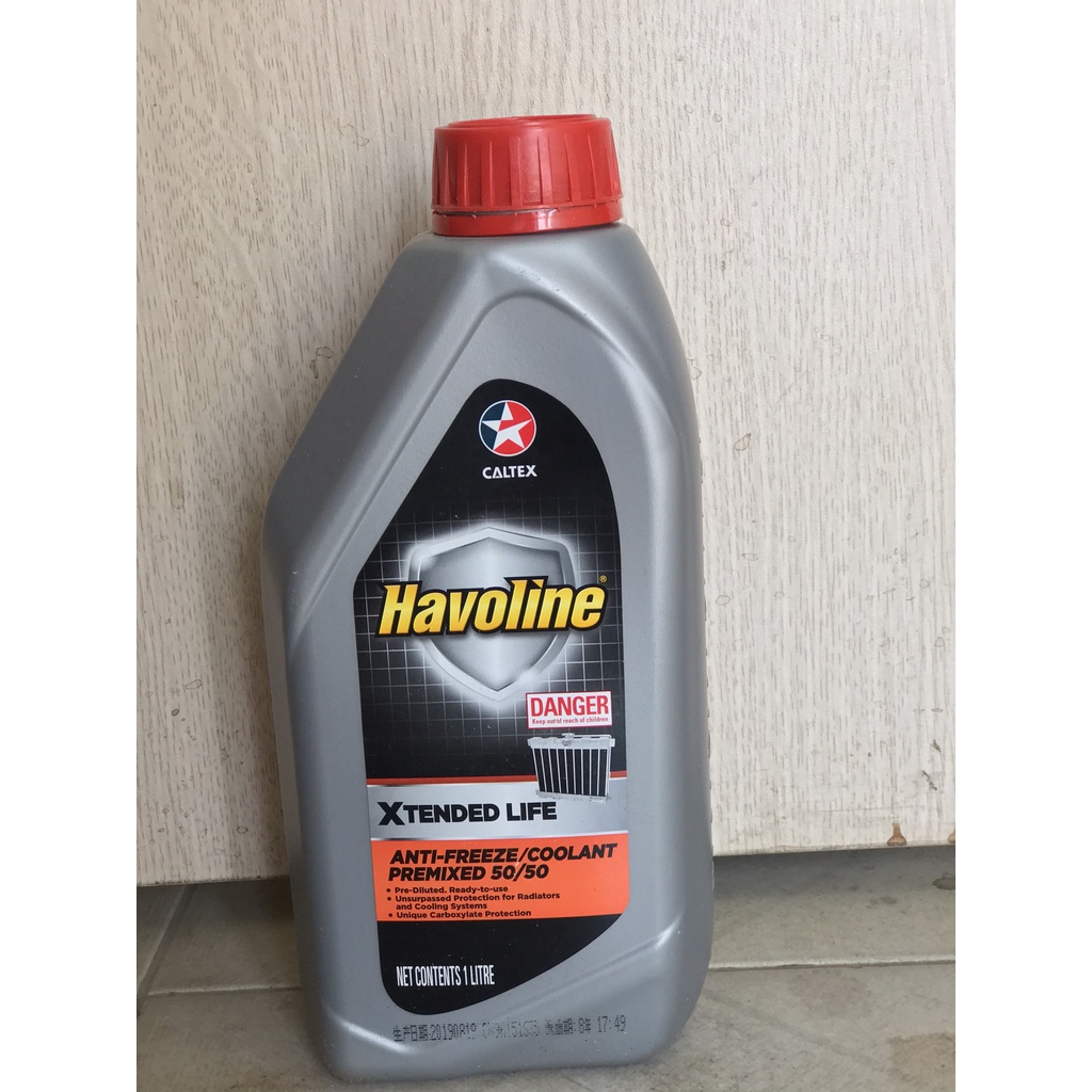 N C L M M T Havoline Xtended Life Antifreeze Coolant Concentrate