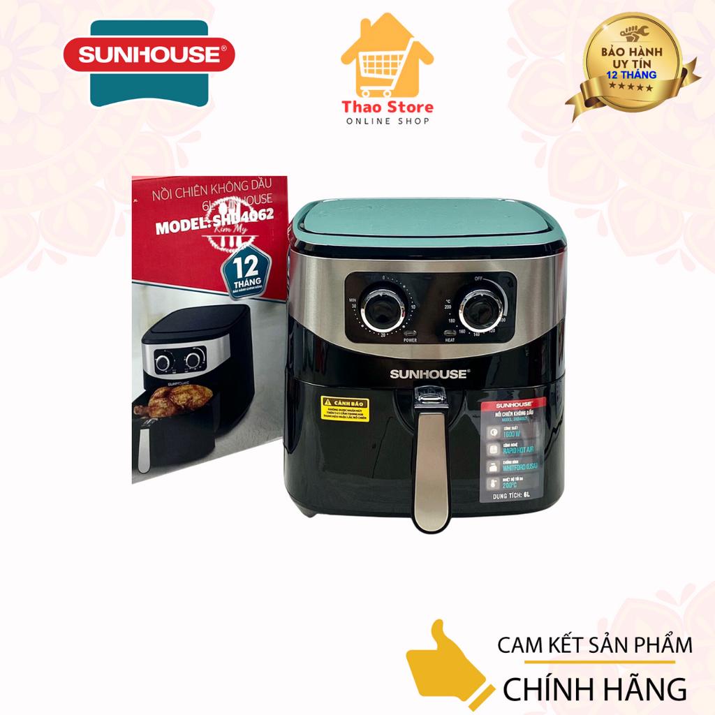 Nồi chiên không dầu Sunhouse 6L SHD4062 Shopee Việt Nam