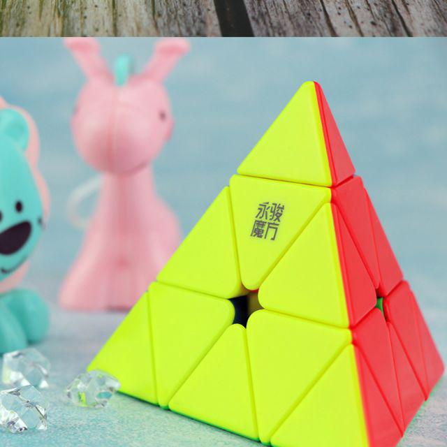 RUBIK YJ YuLong v2 PYRAMINX có nam châm Rubik Tam giác Shopee Việt Nam