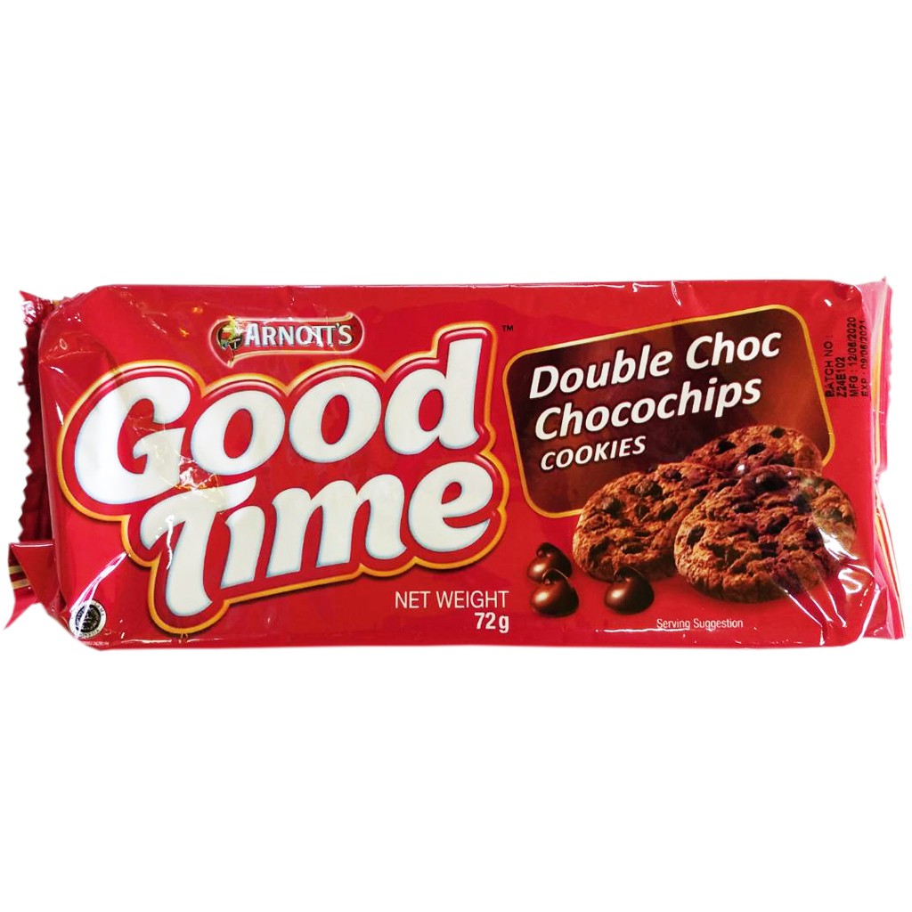 B Nh Quy Socola Arnott S Goodtime Double Choc Chocochips Cookies G