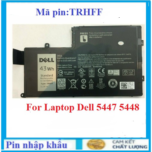 Pin Zin Pin Laptop Dell Inspiron Trhff