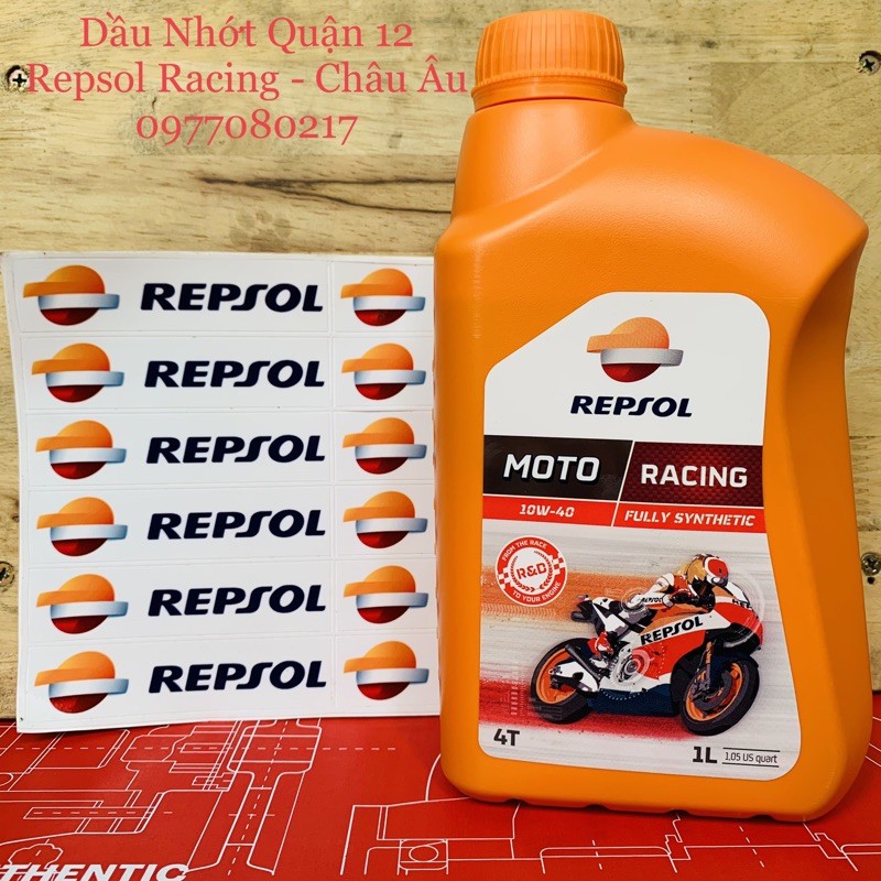 Repsol Châu Âu Repsol Moto Racing 4T 10W 40 Fully Synthetic API SN