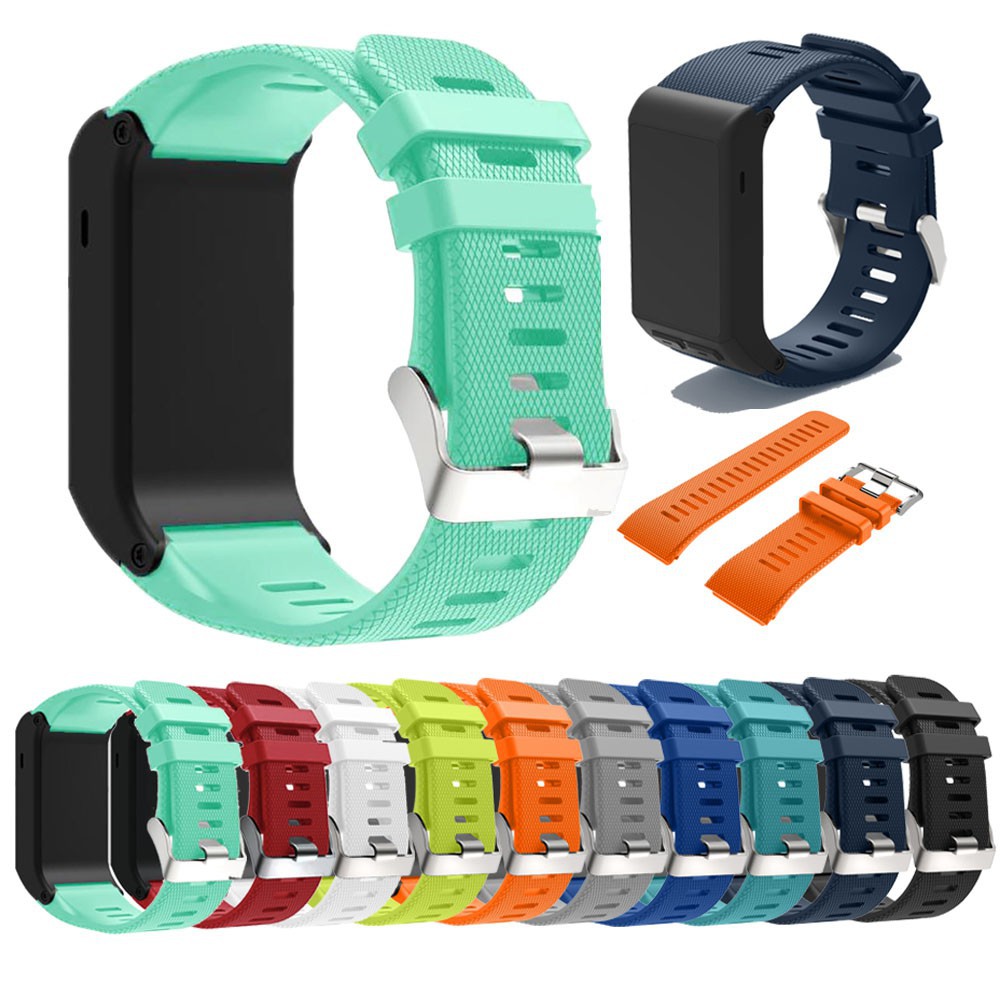 Dây đeo bằng silicon thay thế cho đồng hồ Garmin Vivoactive HR Shopee