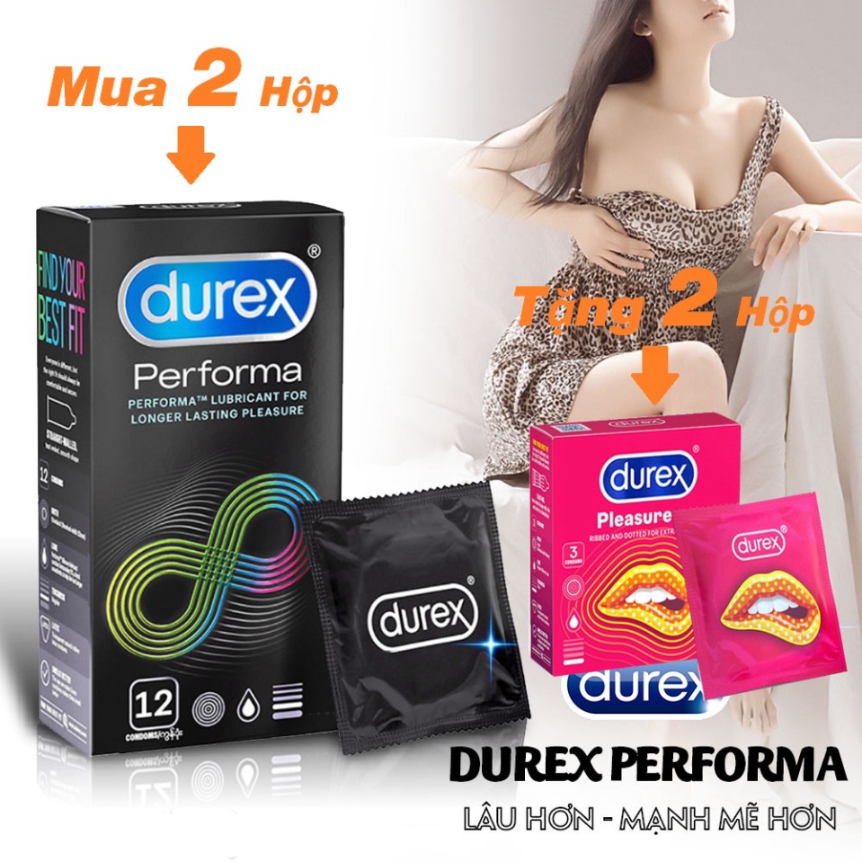 Mua T Ng Bao Cao Su Durex Performa H P C I H Ng Ch Nh H Ng