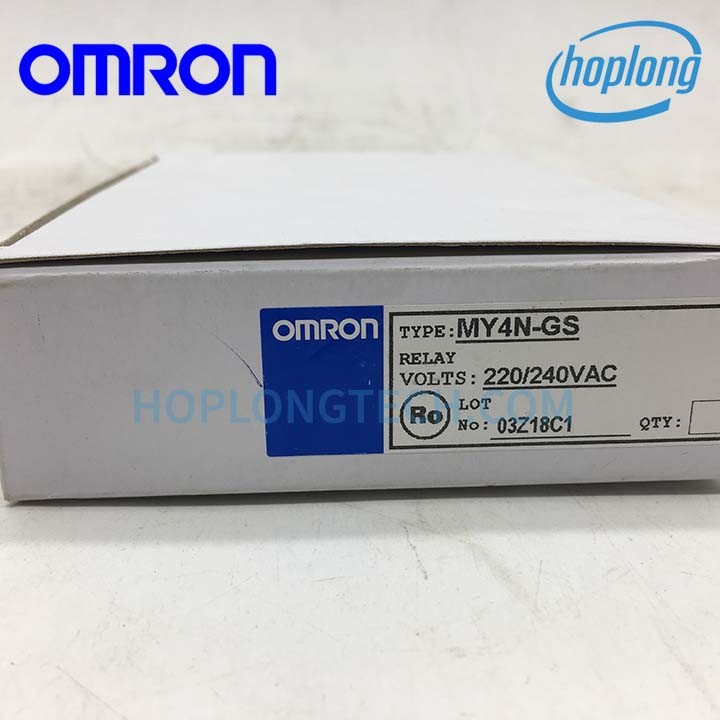 MY4N GS AC220 240 BY OMZ Rơ le trung gian Omron Shopee Việt Nam