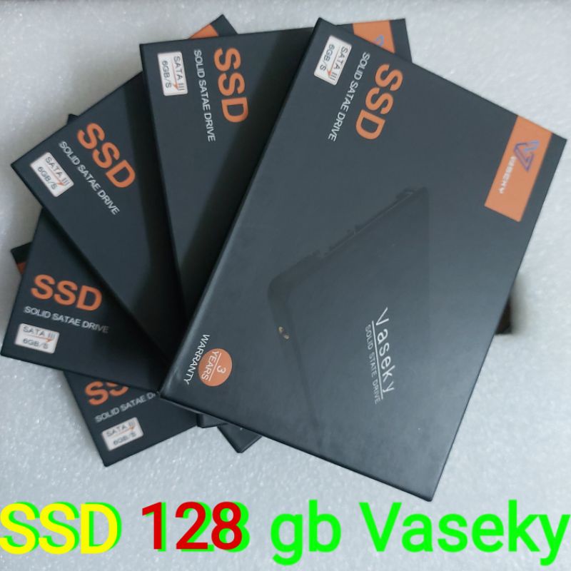 Ổ Cứng SSD 128 GB Vaseky V800 Có Windows 7 10 Dùng Cho Máy Tính PC