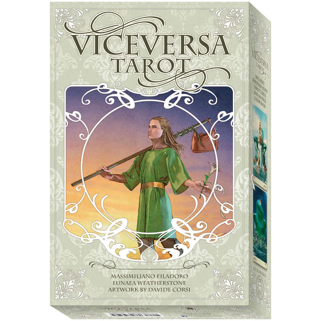 B B I Vice Versa Tarot Bookset Edition Mystic House Tarot Shop