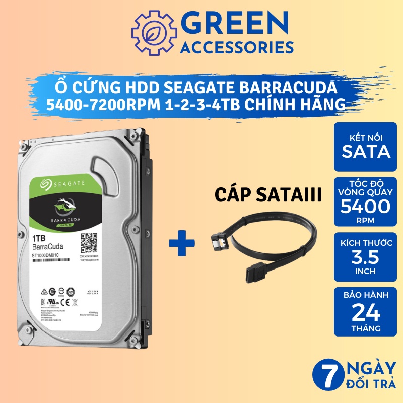 C Ng Pc Hdd Tb Seagate Barracuda Tb Tb Tb Tb Chu N Sata Gb S