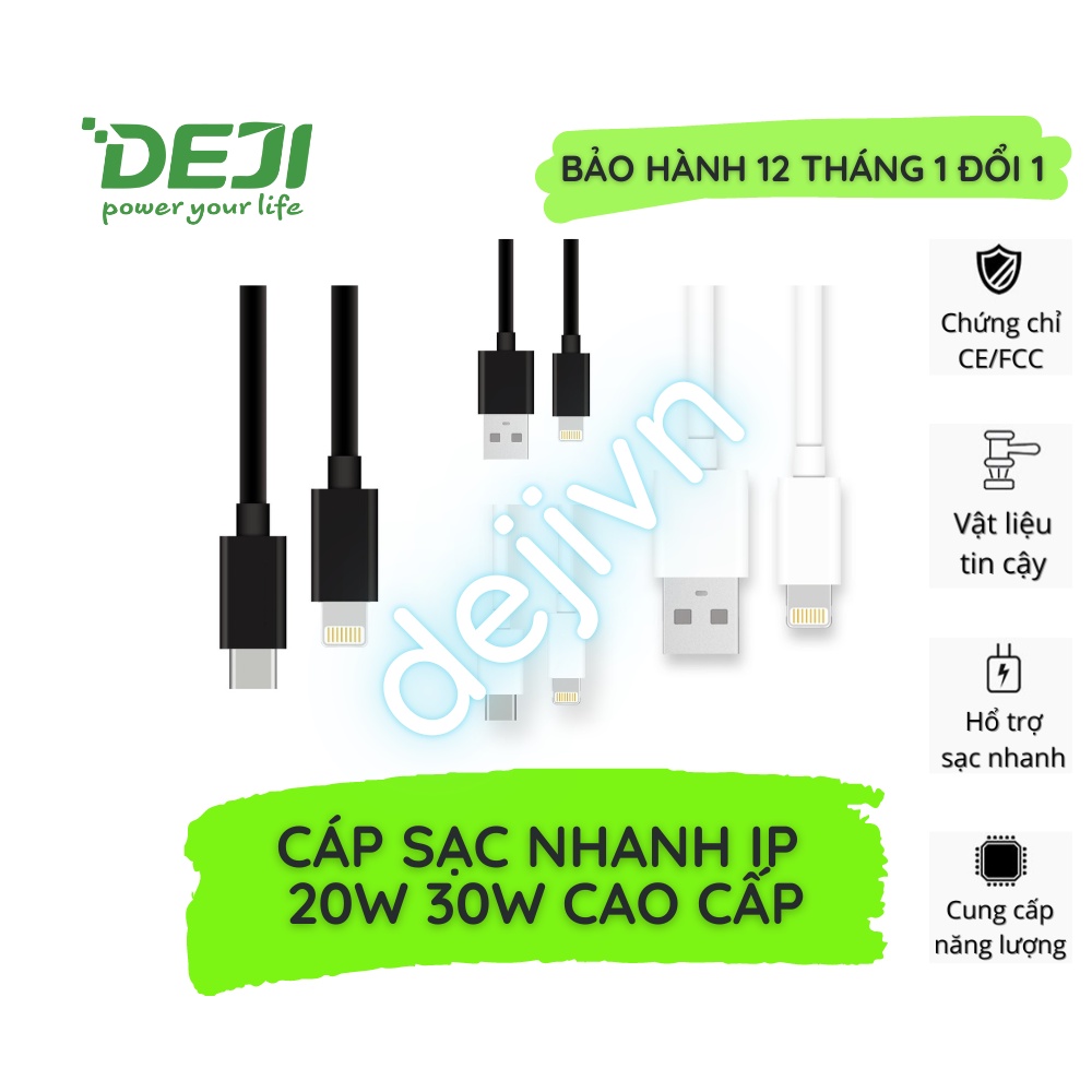 Cáp sạc nhanh cao cấp cho IP cổng Type C và USB Shopee Việt Nam