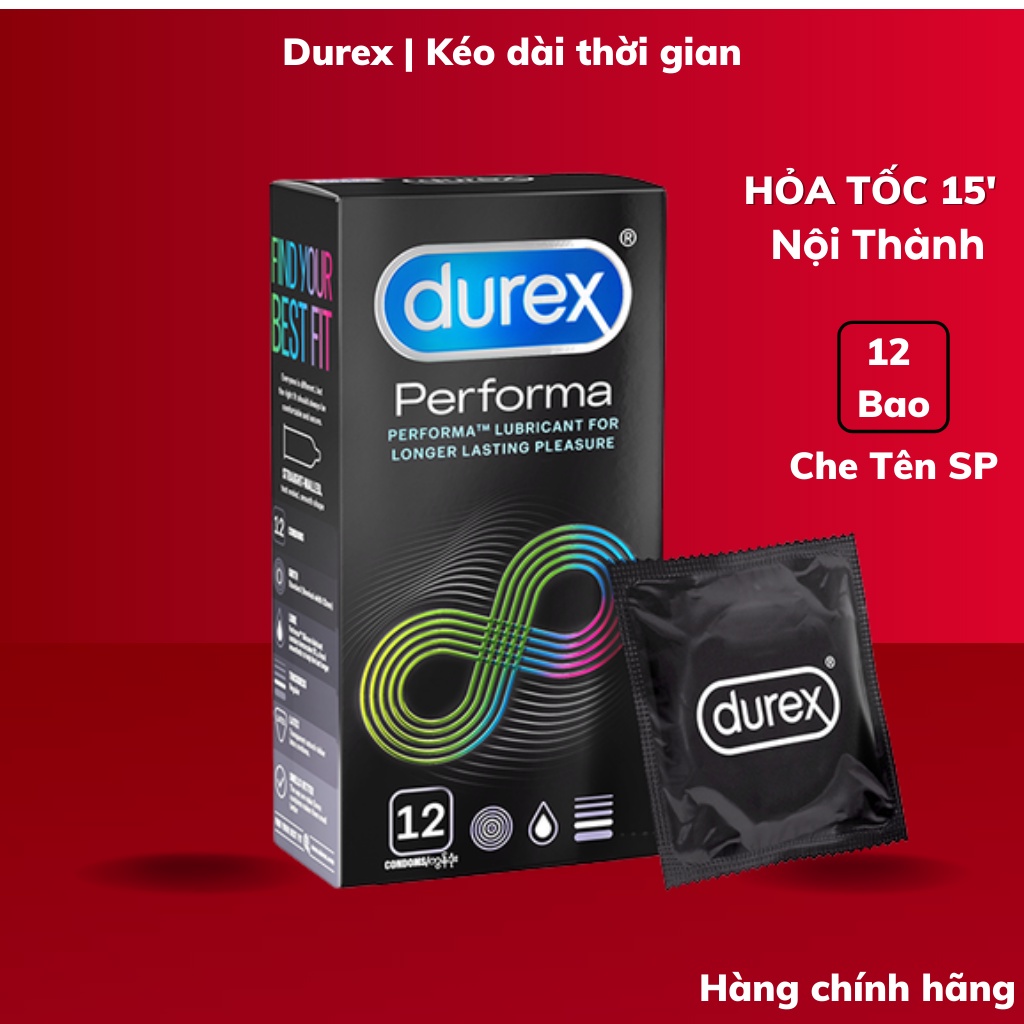 K O D I Th I Gian Quan H Bao Cao Su Durex Perfoma Chi C Cam