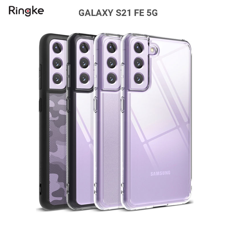 P L Ng Samsung S Fe Ringke Fusion M T L Ng Pc Vi N Tpu Trong Su T