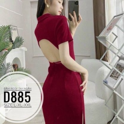 Đầm body big size hở lưng tay ngắn từ 60kg 90kg Shopee Việt Nam