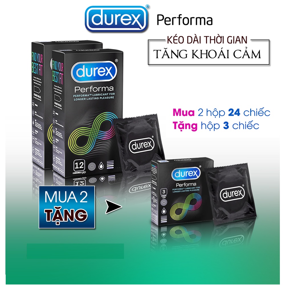 Mua T Ng Bao Cao Su Durex Performa Bcs K O D I Th I Gian T Ng H P