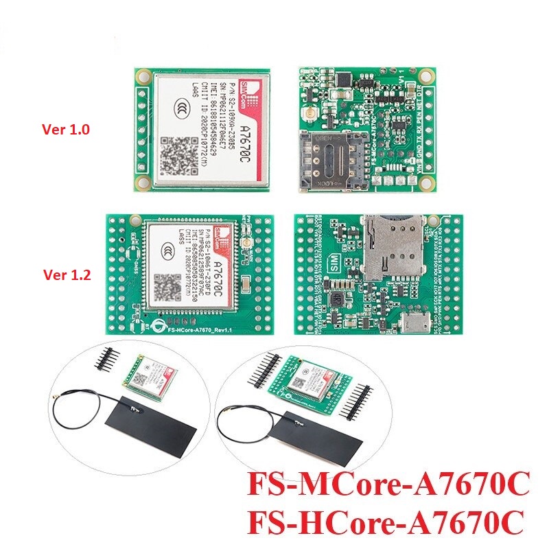 Module Sim 4G LTE Cat 1 A7670C SIMCOM Kit 4G LTE Shopee Việt Nam