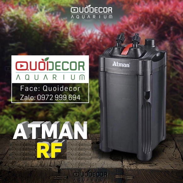 Lọc thùng atman RF 501 RF 701 RF 1001 RF 1301 mẫu mới Lọc bể cá