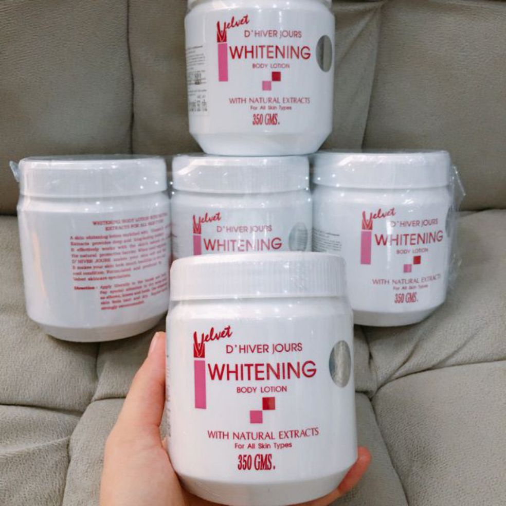 Kem Velvet Whitening Body Lotion Th I Lan H G Shopee Vi T Nam