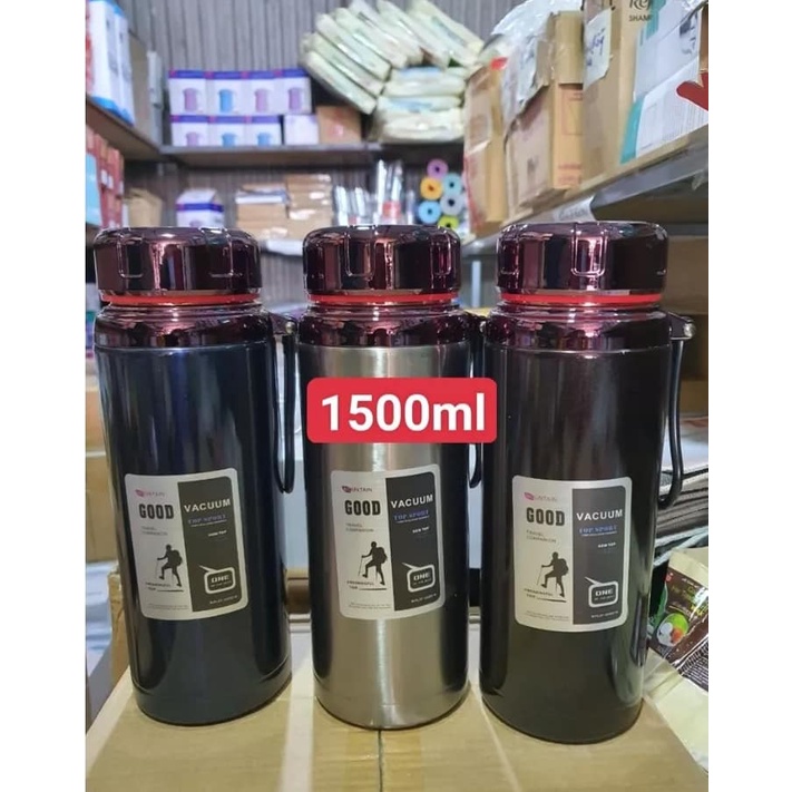 Bình Giữ Nhiệt Inox cao cấp Vacuum 1500ml Shopee Việt Nam