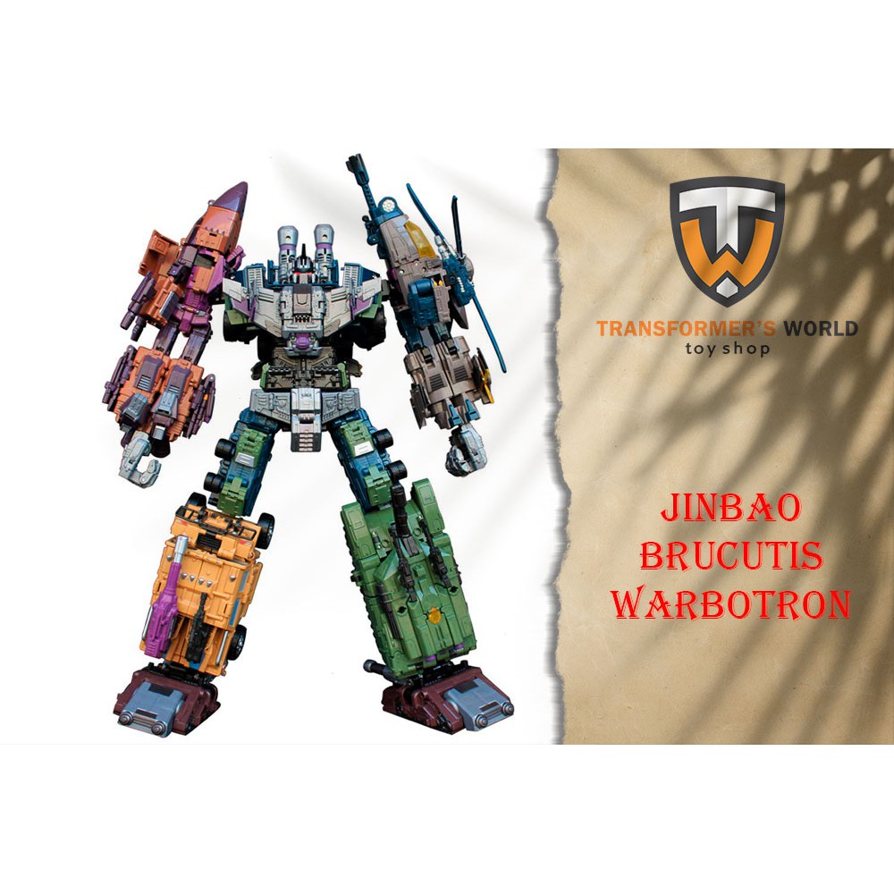 Mô hình Jinbao Oversized Bruticus Warbotron Shopee Việt Nam