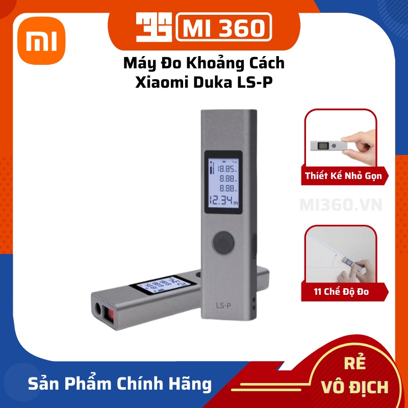 Máy Đo Khoảng Cách Xiaomi Duka LS P Chính Hãng Shopee Việt Nam