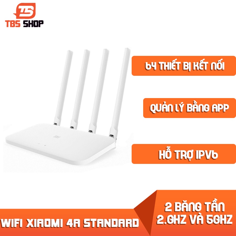 Bộ Phát Wifi Xiaomi Router Gen 4A ROUTER XIAOMI MIWIFI 4A BỘ THU