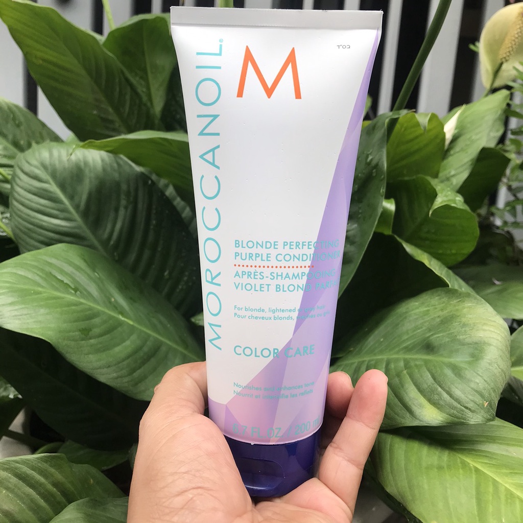 D U X Nh T M Kh T C V Ng B Ch Kim Moroccanoil Blonde Perfecting