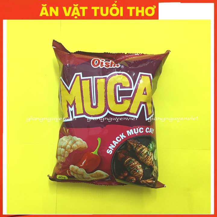 Bim bim Snack Oishi Muca Snack Mực Cay Size 35g hàng mới Shopee Việt Nam