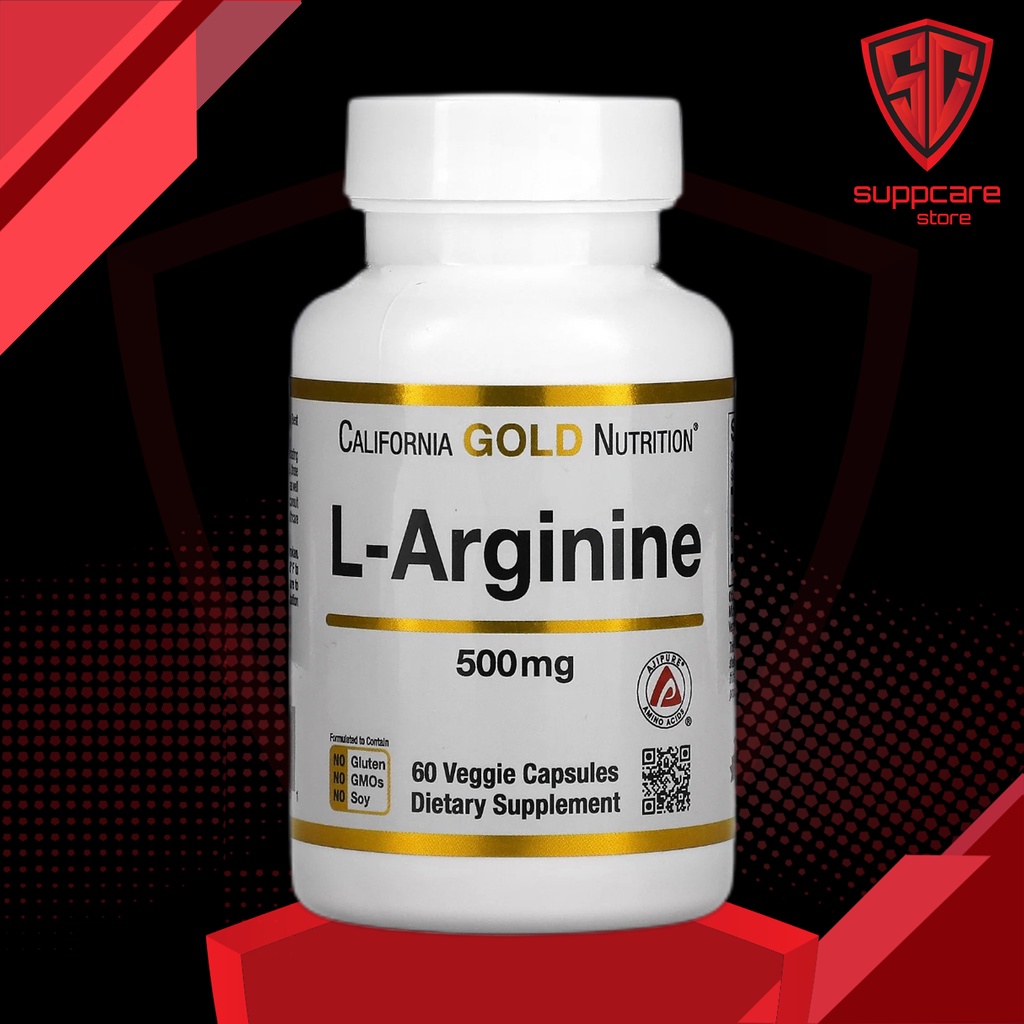 Viên Uống Tăng Sinh Lý Nam California Gold Nutrition L Arginine 60