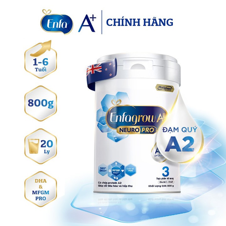 Sữa Bột Enfamil A2 Neuropro 3 800g Shopee Việt Nam