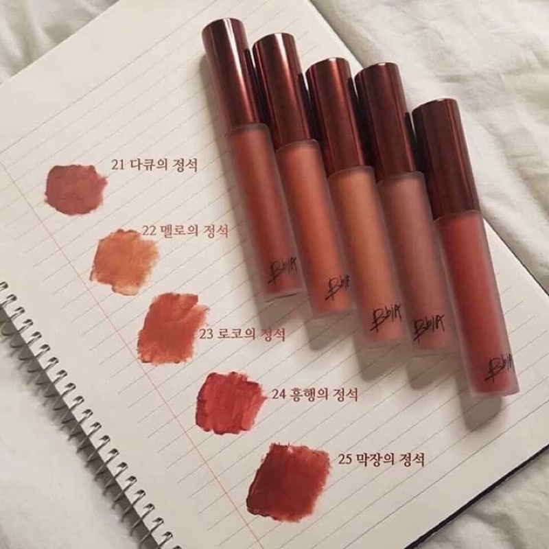 Son Kem L Bbia Last Velvet Lip Tint G Shopee Vi T Nam