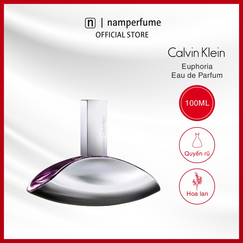 N C Hoa N Calvin Klein Euphoria Eau De Parfum For Woman Shopee Vi T Nam