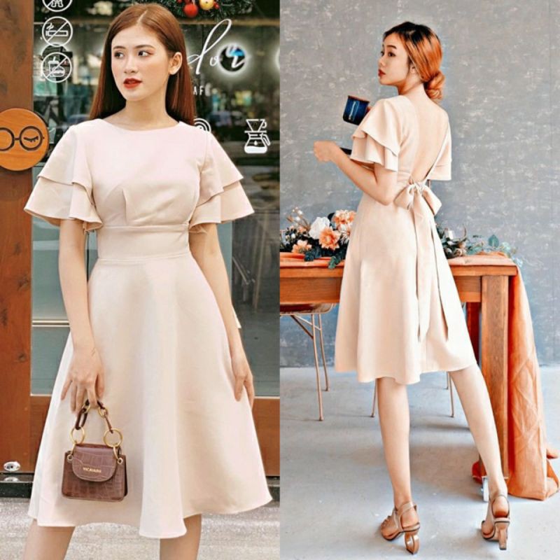 Váy màu nude Shopee Việt Nam