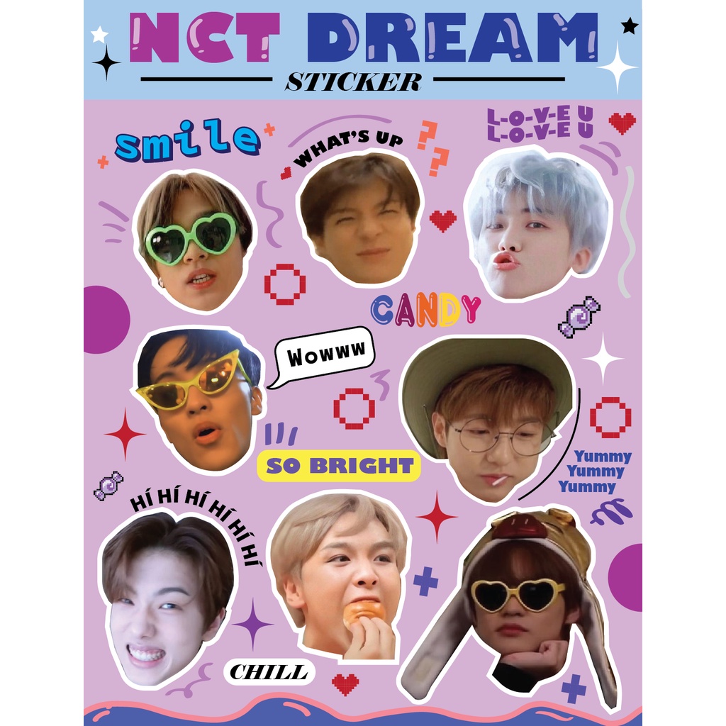 PRE ORDER Sticker NCT Dream Shopee Việt Nam