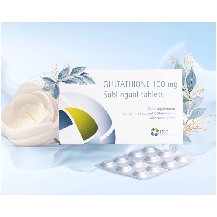 Viên ngậm trắng da Glutathione 100mg Cam kết nhập khẩu chính hãng từ Ý