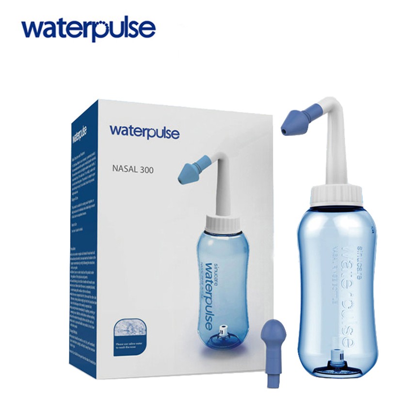 Hàng chính hãng full box Bình rửa mũi Waterpulse cho bé có van điều