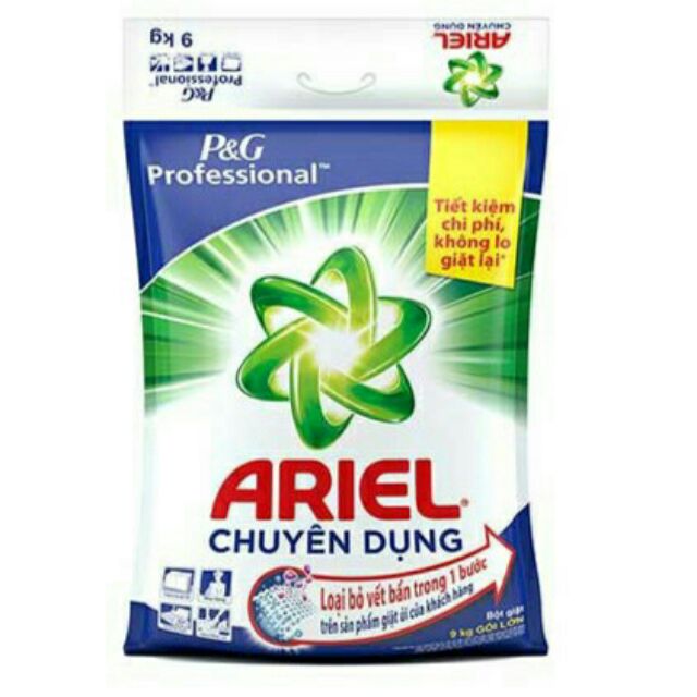 Bột giặt Ariel chuyên dụng 8 5Kg dùng cho cửa trước và cửa trên