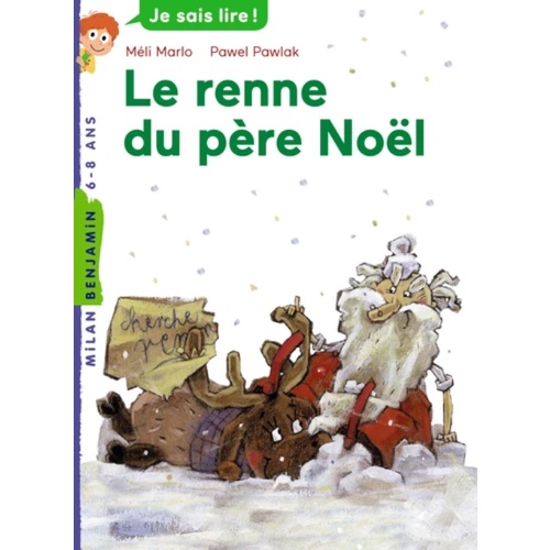 Sách luyện đọc tiếng Pháp thiếu nhi Les Rennes Du Pere Noel Tuần lộc