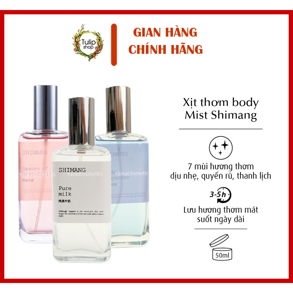 X T Th M To N Th N Shimang Body Mist Ml H Ng Ch Nh H Ng Shopee Vi T Nam