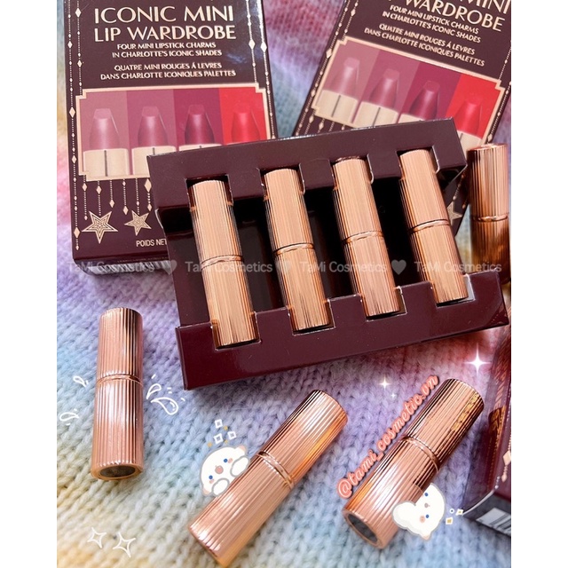 Set Son Charlotte Tilbury Mini Lip Wardrobe Shopee Việt Nam