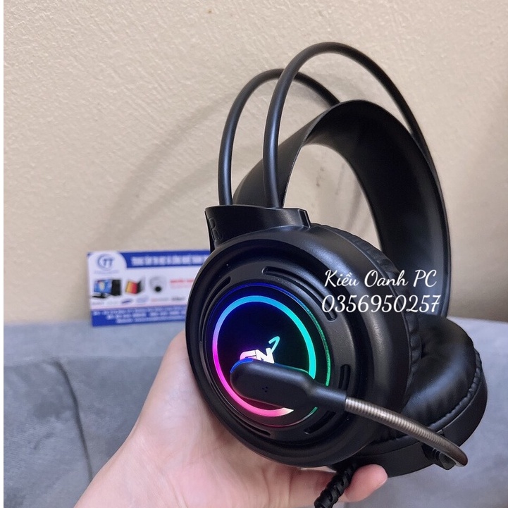 Tai Nghe Gaming Gnet GH3 LED Chính hãng Bảo hành 12 tháng Shopee