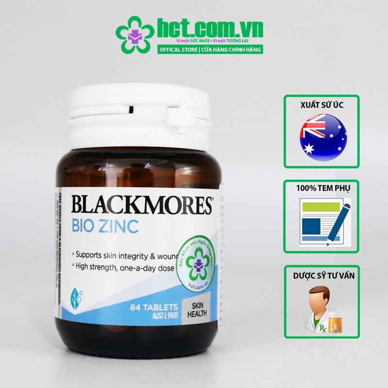 Viên Uống Kẽm Blackmores Bio Zinc Lọ 84 Viên Shopee Việt Nam