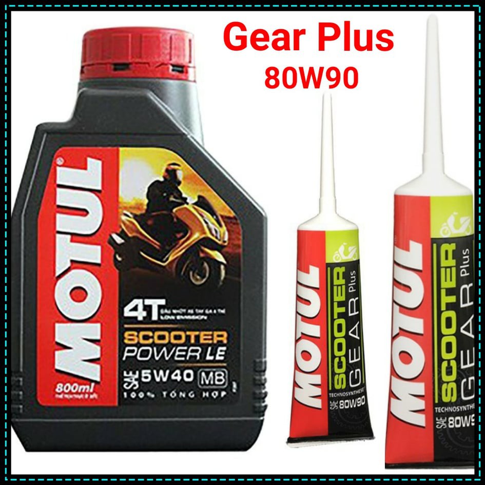 Ch Nh H Ng Nh T H P S Xe Tay Ga Motul Gear Plus W Tu P Ml