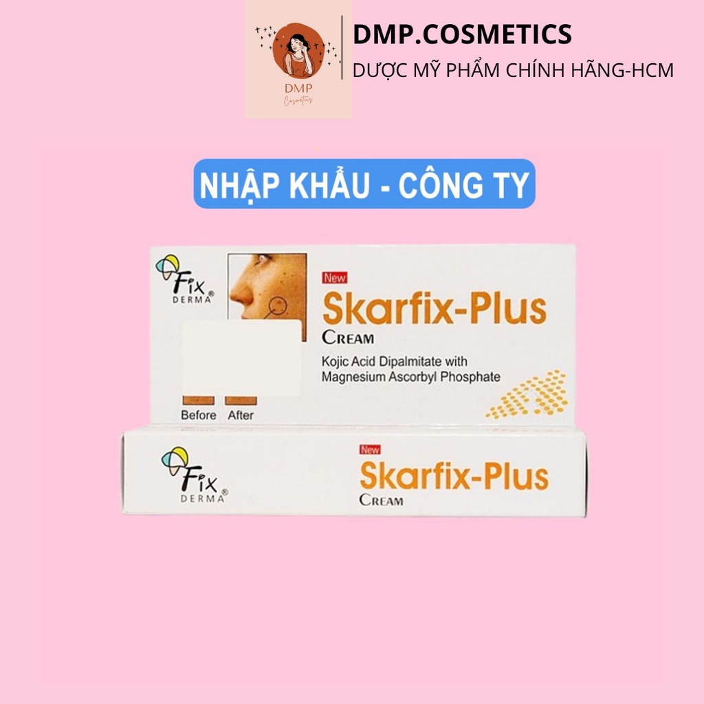 Fixderma Kem Giảm Thâm Nám Dưỡng Da Skarfix Plus Cream 15g Shopee