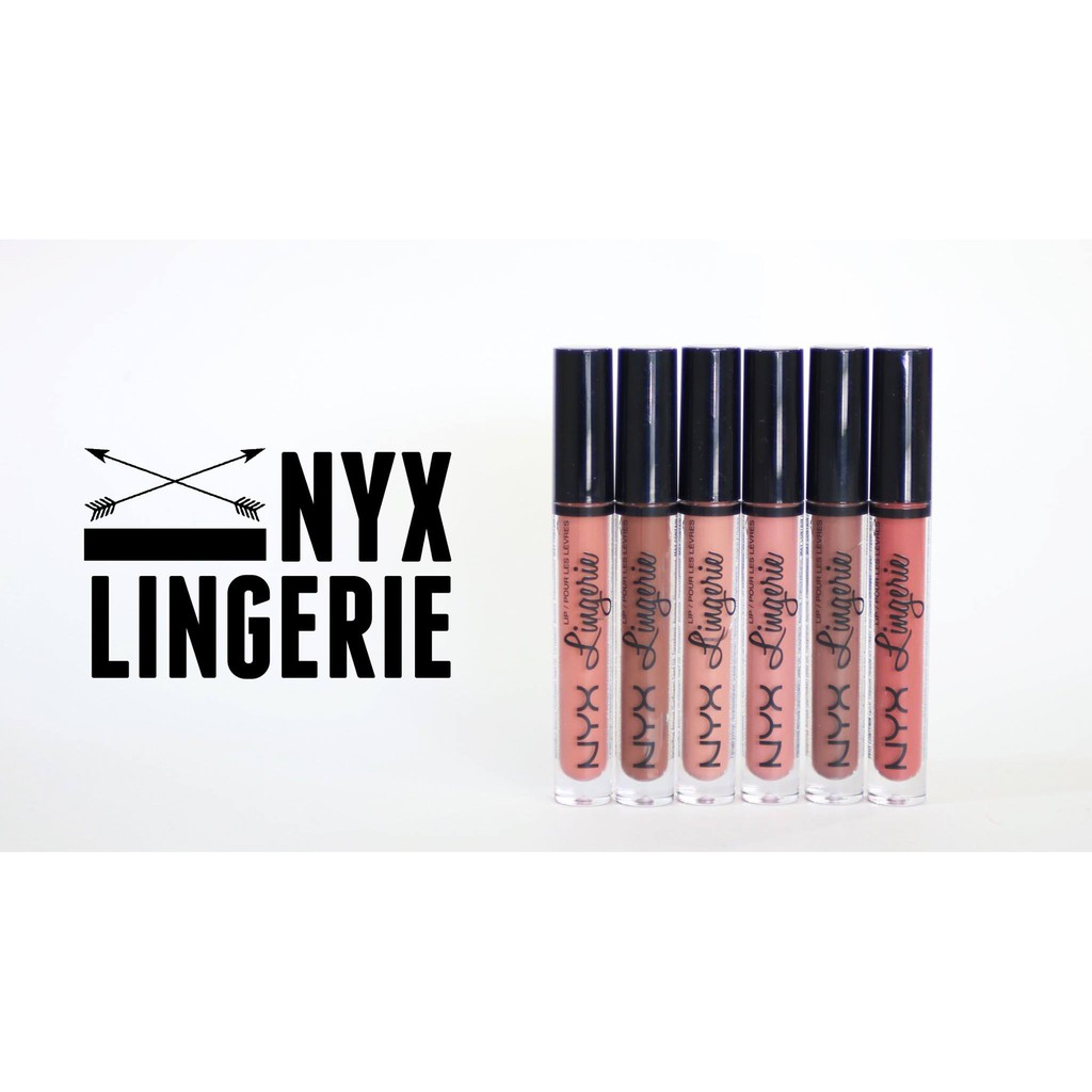 Son Kem L Nyx Lingerie Liquid Lipsticks Shopee Vi T Nam